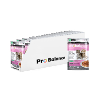 Влажный корм для котят ProBalance Kitten 1'st Diet, кролик в желе, пауч, 85 г