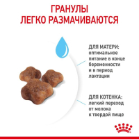 Сухой корм для кошек Royal Canin Mother&Babycat, для котят и кормящих кошек, со вкусом домашней птицы, 400 г