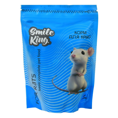 Корм для крыс Smile King, 400 г