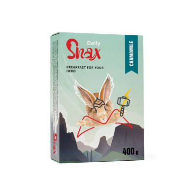 Корм для кроликов Snax Daily, 400 г