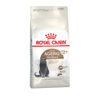 Сухой корм для кошек Royal Canin Senior Ageing Sterilised 12+, для стерилизованных, для пожилых, 400 г